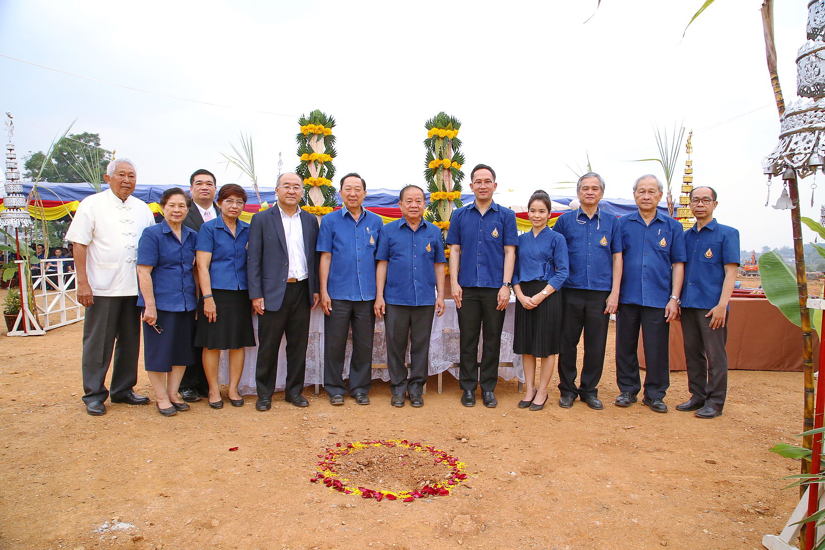 มฟล. จัดพิธีเบิกปฐพีอาคารศูนย์บริการสุขภาพมหาวิทยาลัยแม่ฟ้าหลวง 