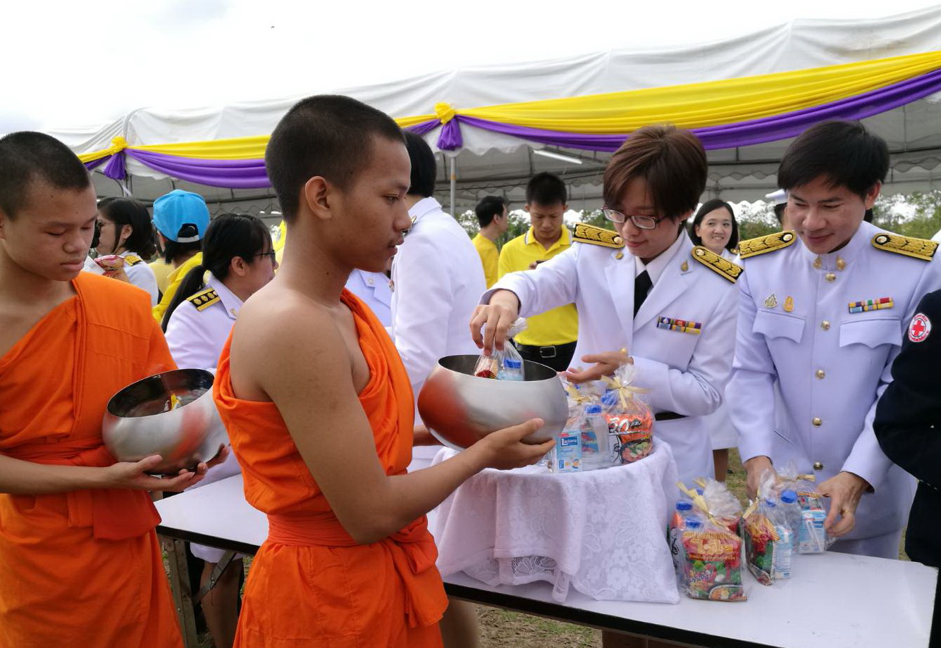 มฟล.ร่วมพิธีเนื่องในโอกาสวันเฉลิมพระชนมพรรษา สมเด็จพระนางเจ้าสุทิดา พัชรสุธาพิมลลักษณ พระบรมราชินี 