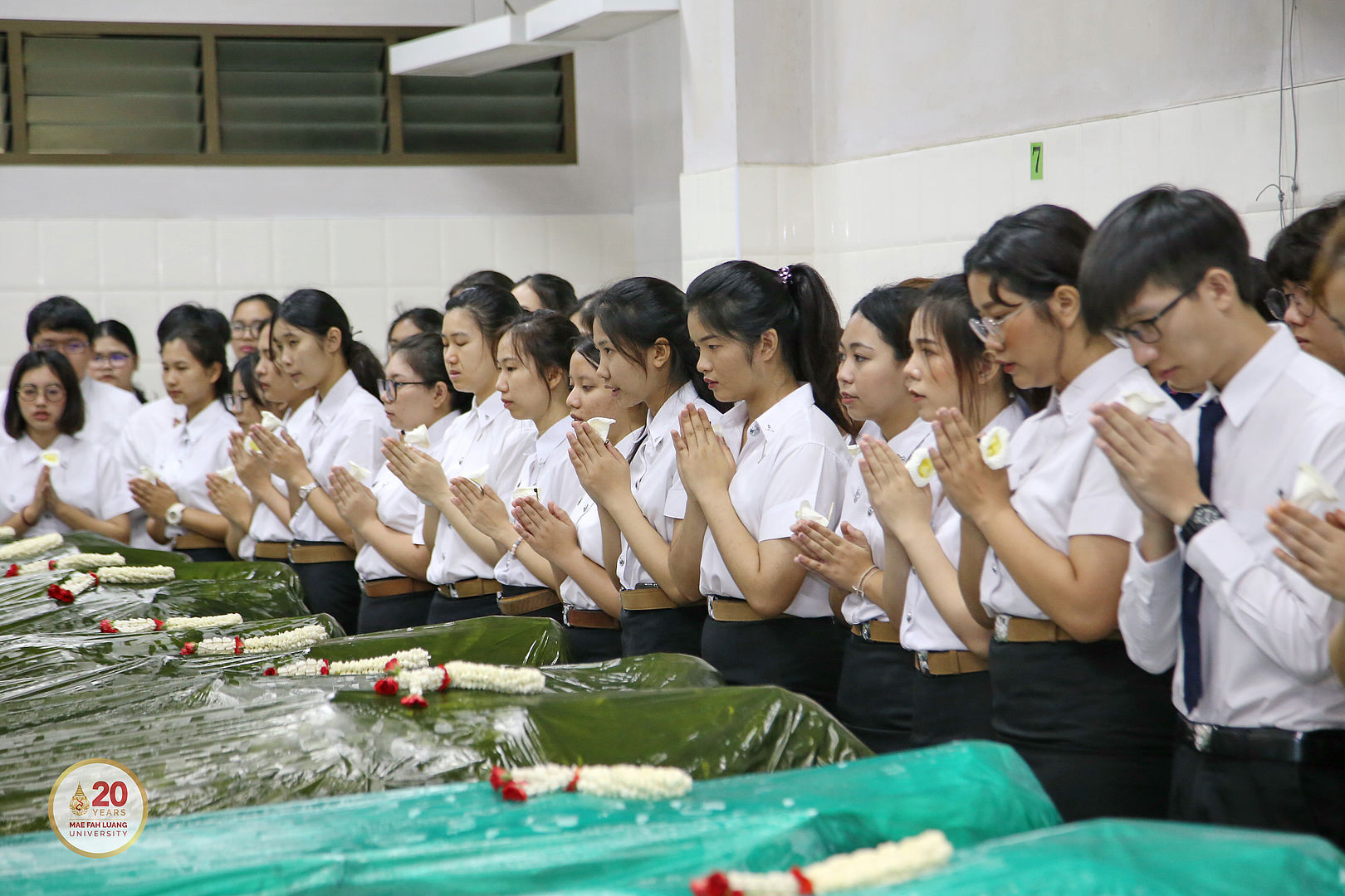 มฟล. จัดพิธีทำบุญอุทิศส่วนกุศลแด่อาจารย์ใหญ่ประจำปีการศึกษา 2560