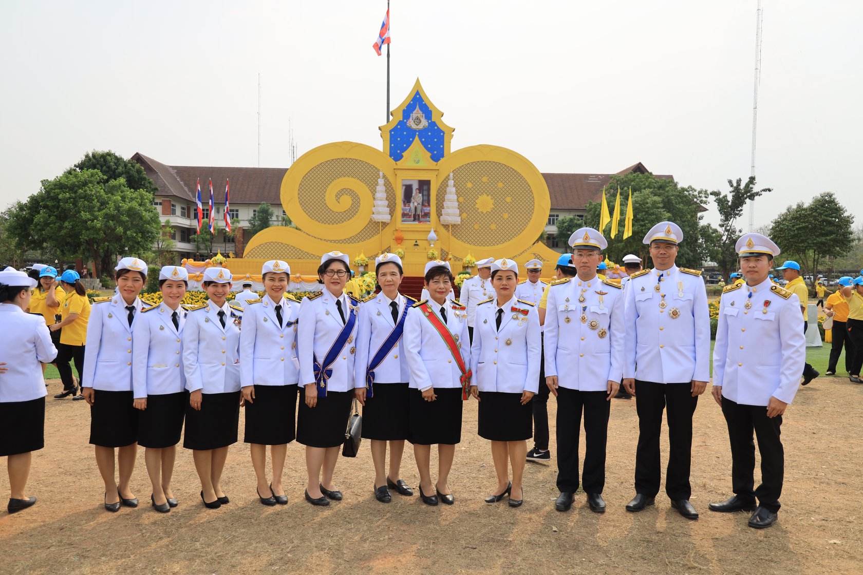 มฟล. ร่วมงาน ‘พระราชพิธีบรมราชาภิเษก พ.ศ. 2562 ของจังหวัดเชียงราย’