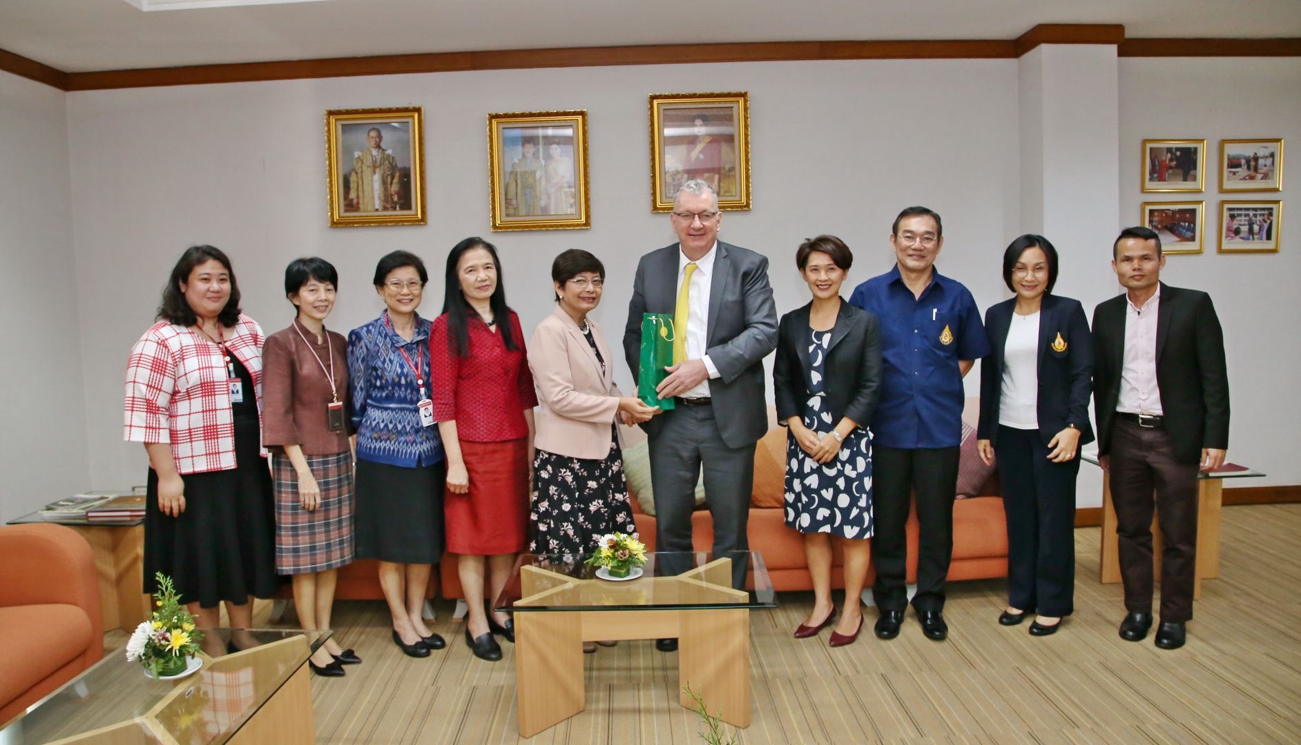 มฟล. ต้อนรับ เอกอัครราชทูตออสเตรเลีย ประจำประเทศไทย