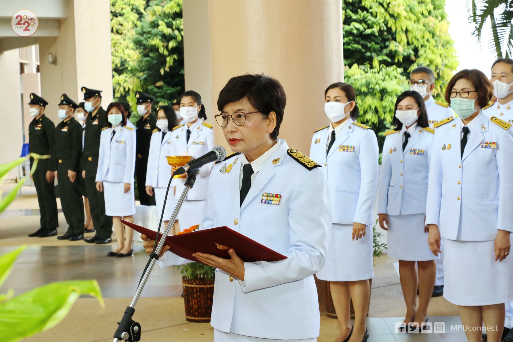 มฟล.พิธีลงนามถวายพระพร-ถวายสัตย์ปฏิญาณ เนื่องในวันเฉลิมพระชนมพรรษา พระบาทสมเด็จพระเจ้าอยู่หัว