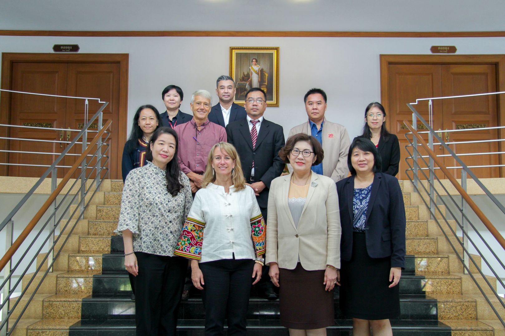 มฟล.ต้อนรับคณะผู้แทนจากสถานเอกอัครราชทูตสหรัฐอเมริกาประจำประเทศไทย